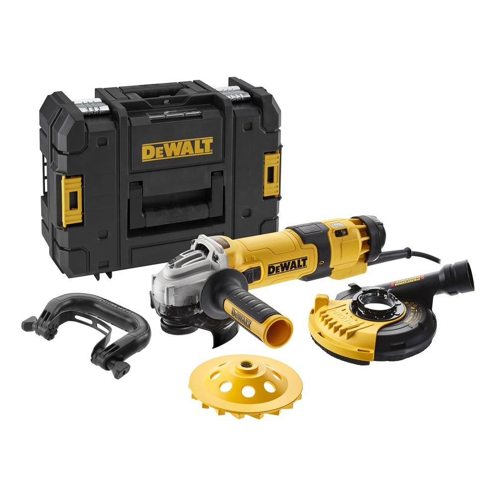 DEWALT Elektr-Winkelschleifer 125mm 1500W Beton DWE4257KT-QS