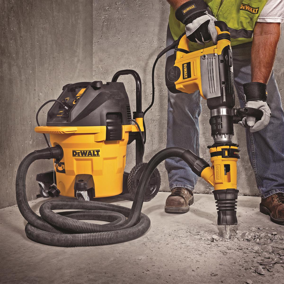 DEWALT Absaugung SDS-max Meißeln 5-12 kg DWH051-XJ