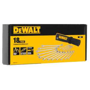 DEWALT Ring-Maulschl Set metrisch 18-tlg DWMT19237-1