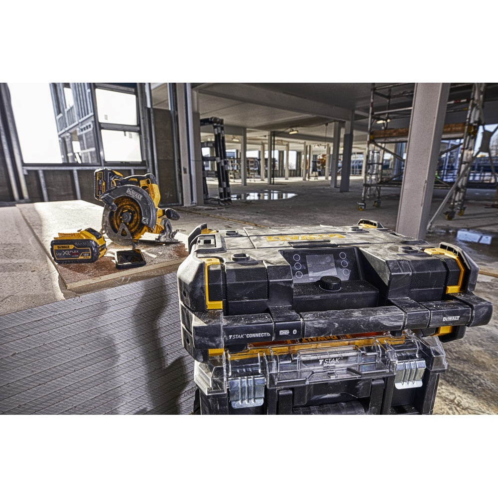 DEWALT TSTAK Akku- u.Netzradio mit Ladefunktion DWST1-81078-QW
