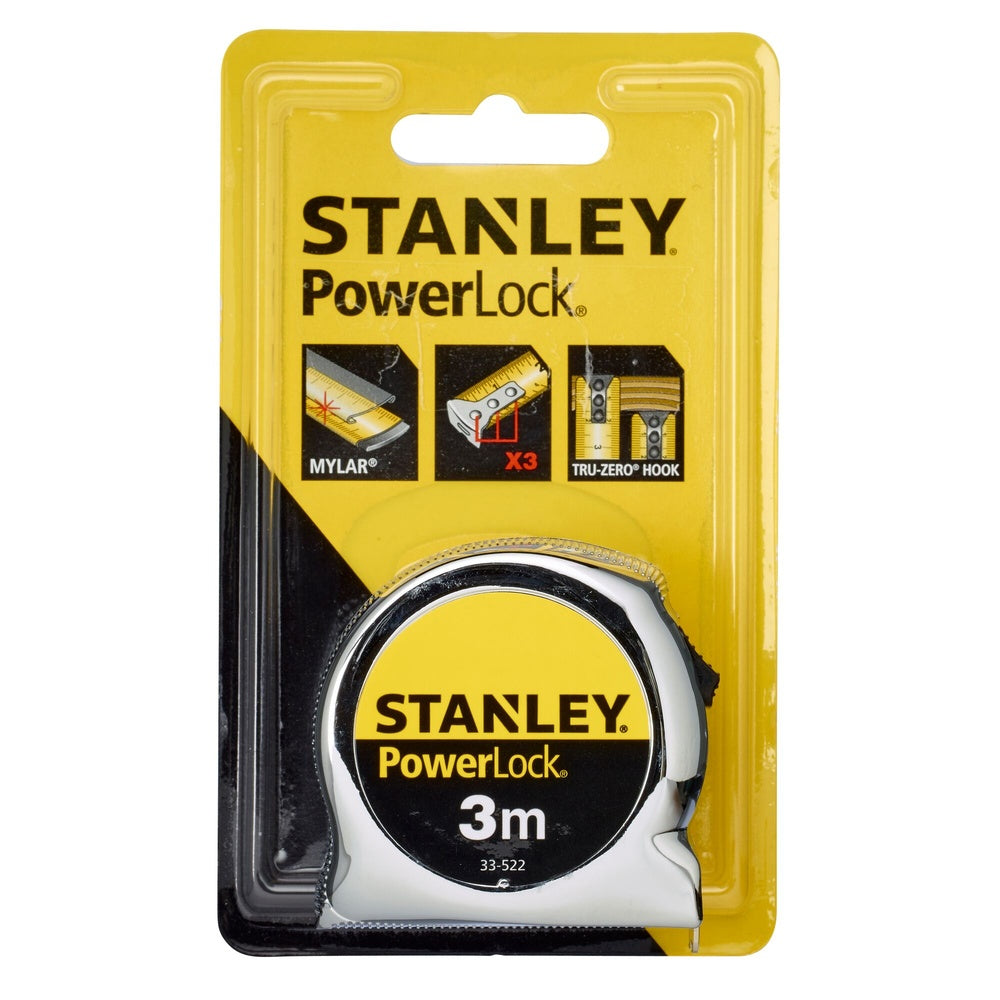 Stanley Powerlock Micro Bandmaß 3 m 1-33-522