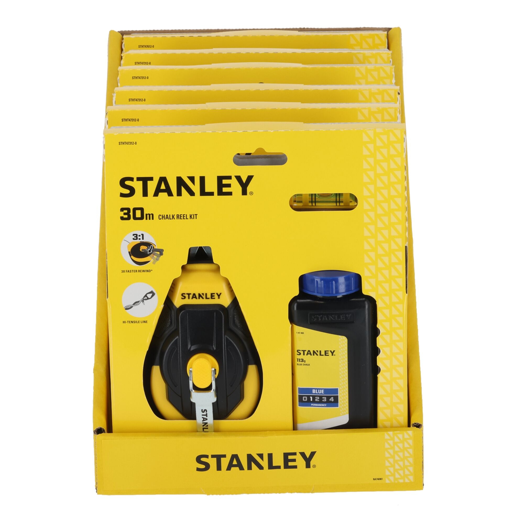 STANLEY Schlagschnur Kunststoff Profi, Set STHT47312-0