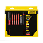 STANLEY Schraubendreher-Set Multi-Bit 1000V FMHT66426-0