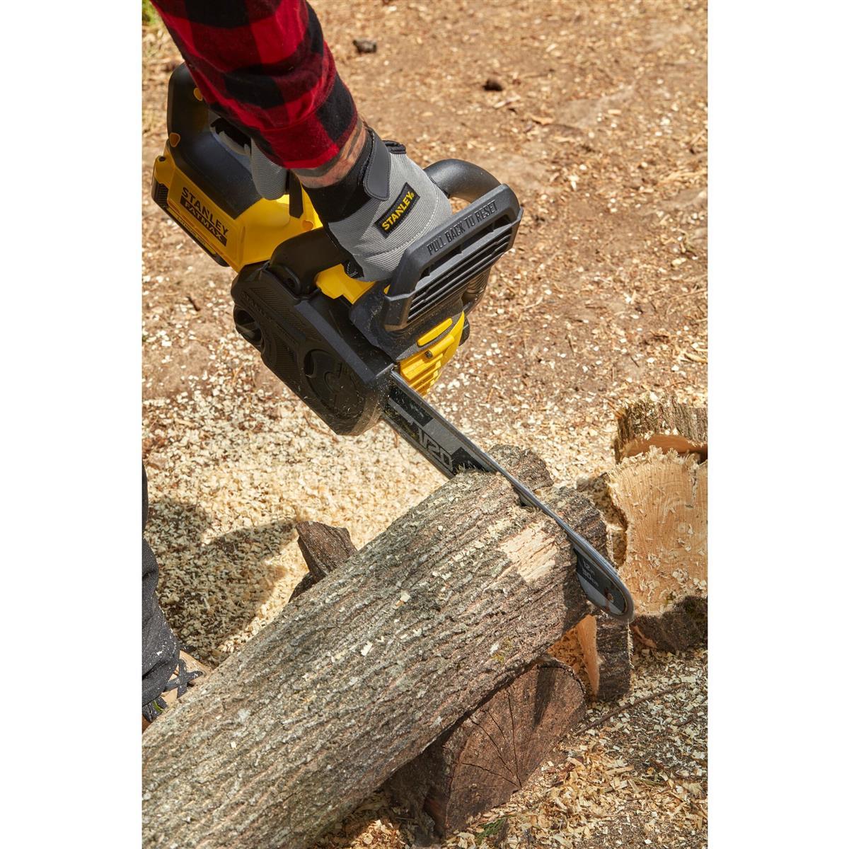 Stanley Akku-Kettensaege 30cm, 18V, 1x4,0Ah SFMCCS630M1-QW