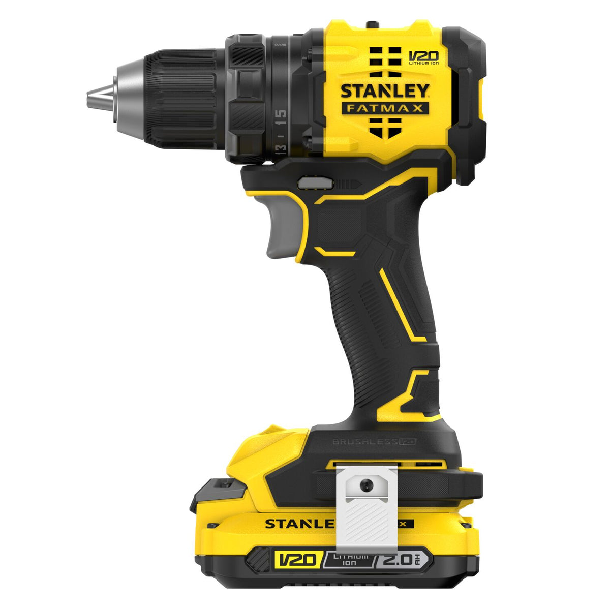 Stanley Akku-Bohschrauber, 18V, BL, 2,0Ah, Kof SFMCD714D1T-QW