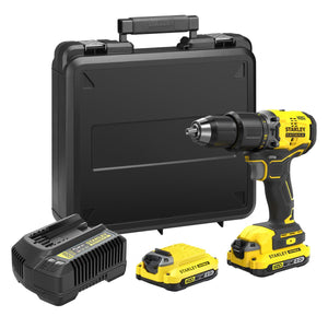 Stanley Akku-Schlagbohrs.18V V20,2x2,0Ah,BL,K SFMCD715D2K-QW