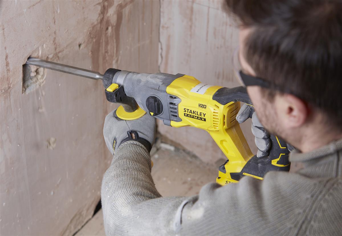 Stanley Akku-Kombiham.SDS-pl18V V20,2x4,0Ah,BL SFMCH900M22-QW
