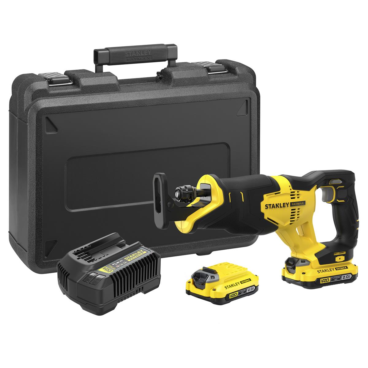 Stanley Akku-Saebelsaege 18V V20, 2x2,0Ah,Kof SFMCS300D2K-QW