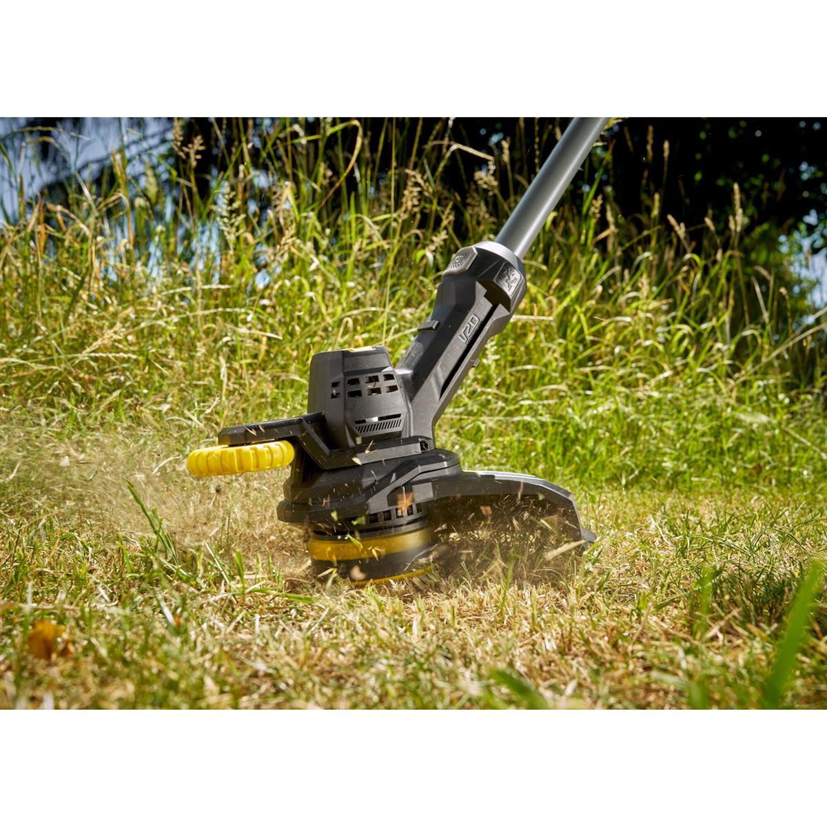 Stanley Akku-Rasentrimmer 18V V20, 25 cm, 1x 2Ah SFMCST925M1-QW