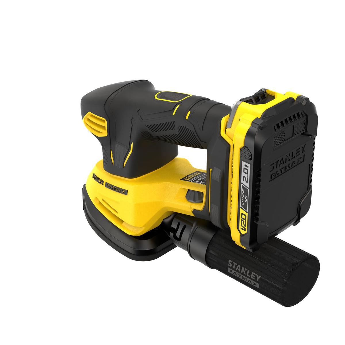 Stanley Akku-Deltaschleif. 18V V20, 2x2,0Ah,WT SFMCW221D1S-QW
