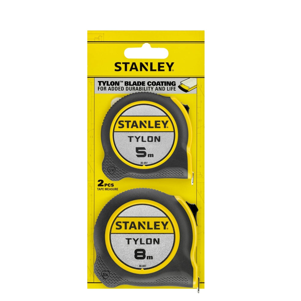 STANLEY Bandmaß Tylon 5m+8m Value Pack STHT0-74260