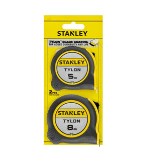 STANLEY Bandmaß Tylon 5m+8m Value Pack STHT0-74260