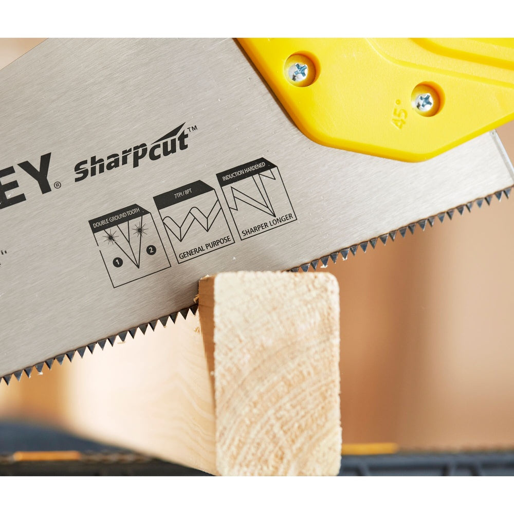 STANLEY Sharpcut Holzsäge 15Z, 380mm, 7 TPI STHT20366-1