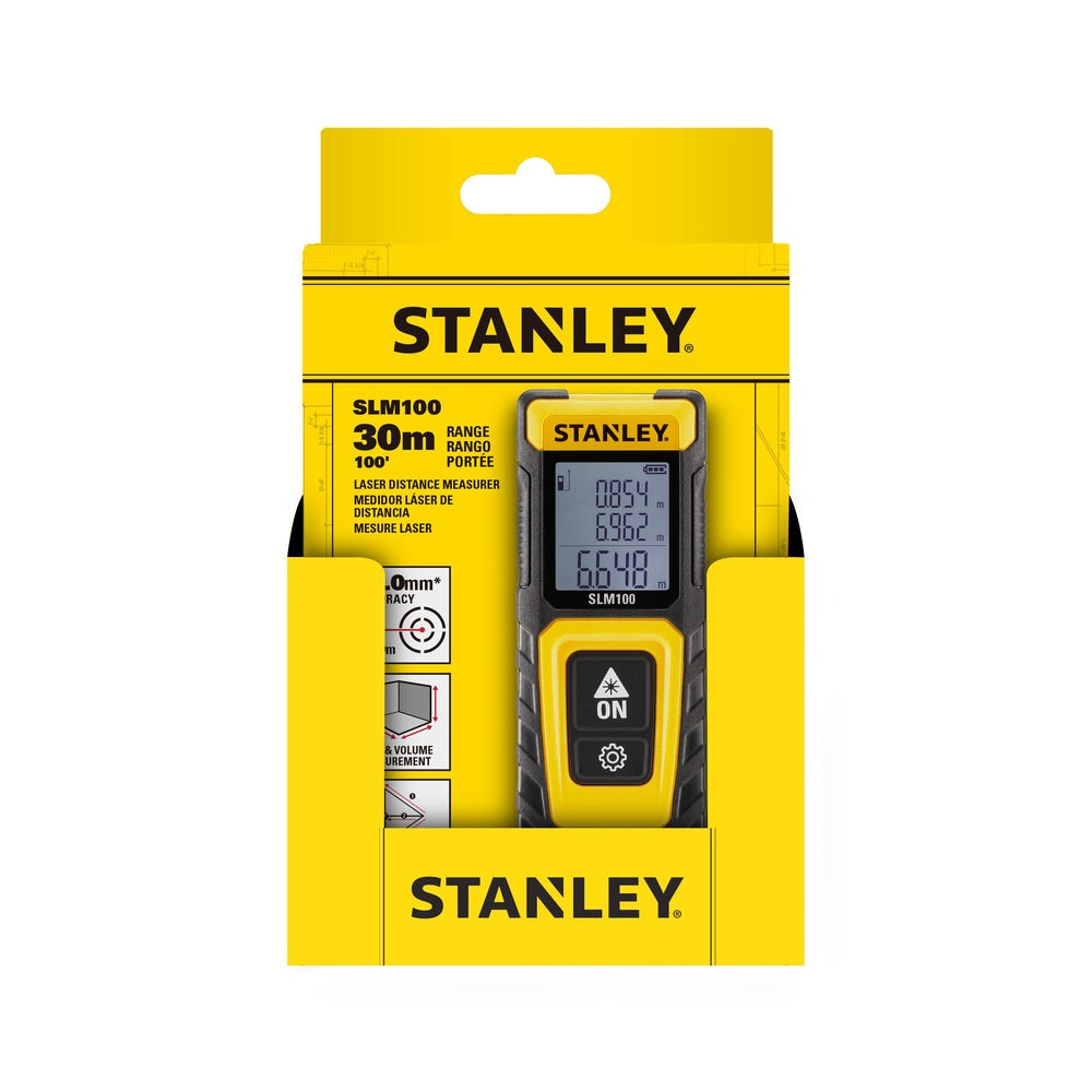 STANLEY Entfernungsmesser SLM100 bis 30m STHT77100-0