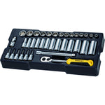 STANLEY 3/8" Steckschlüssel/Zubehör 36-tlg STMT1-74174
