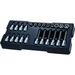 STANLEY 1/2" Bit-Steckschlüssel 24-tlg STMT1-74176