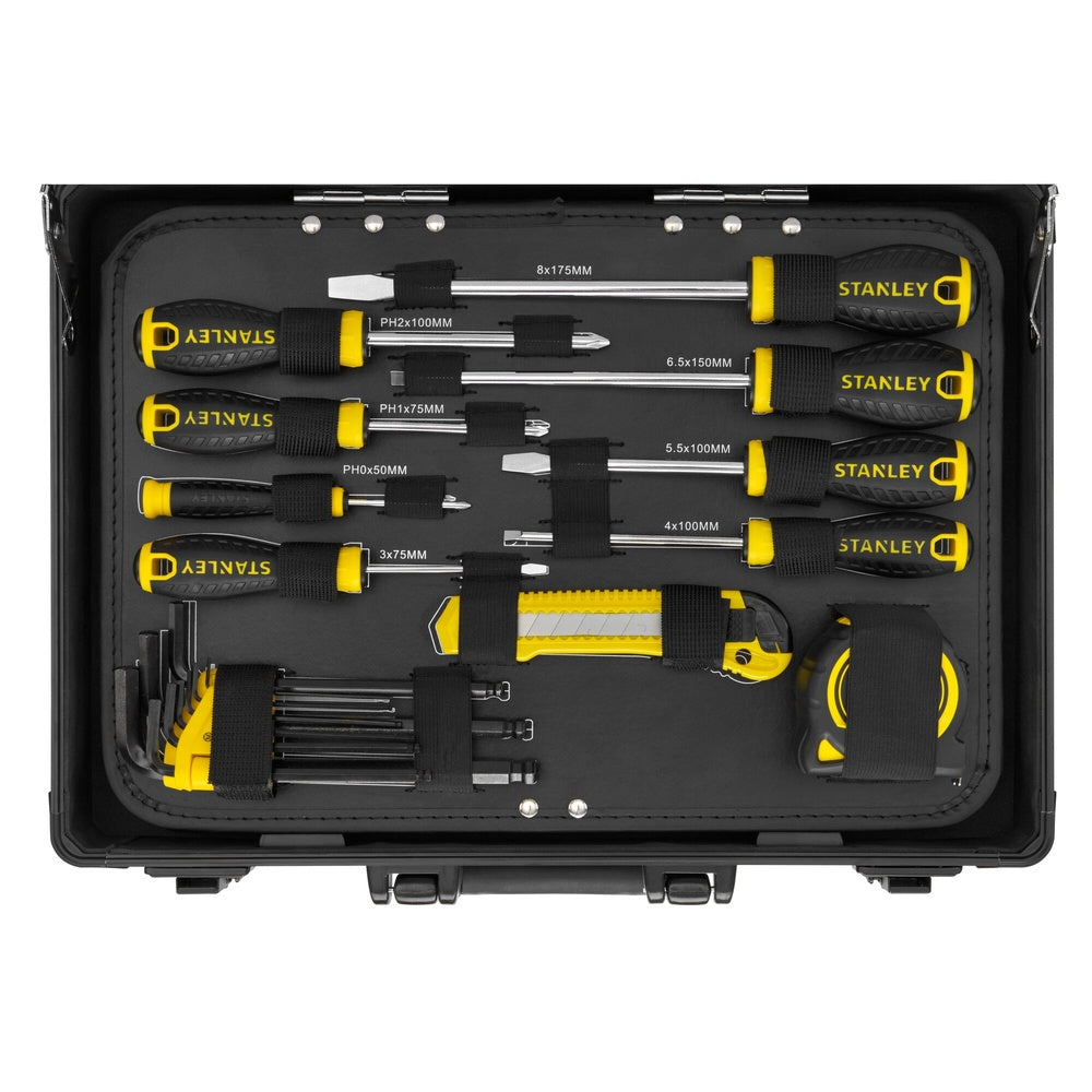 STANLEY Werkzeugsortiment Alu-Koffer, 119-tlg. STMT72986-1