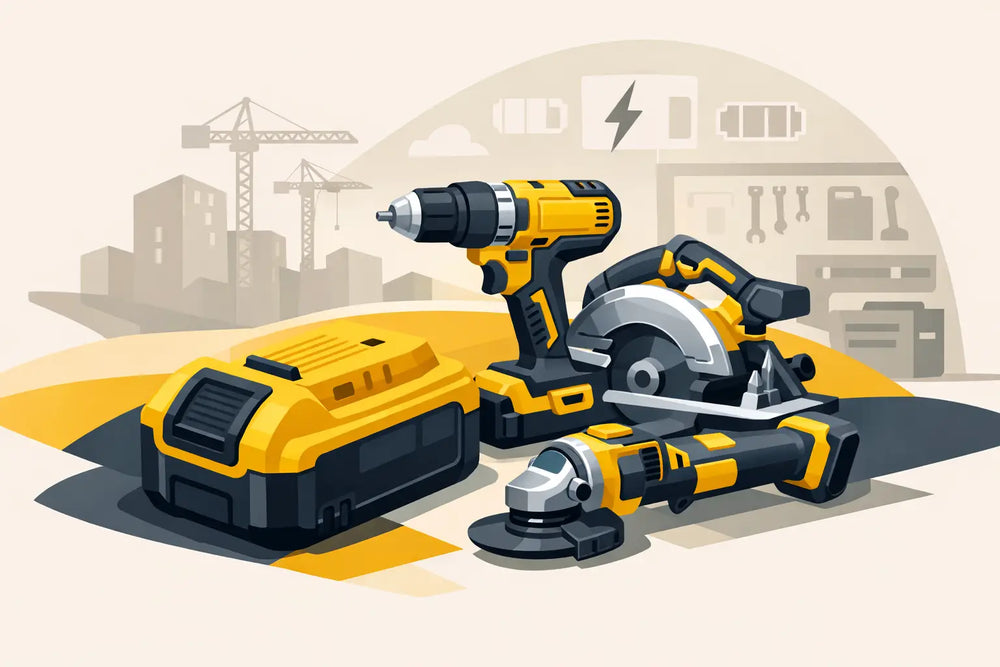 DEWALT XR 18V Akkusystem für echte Profis