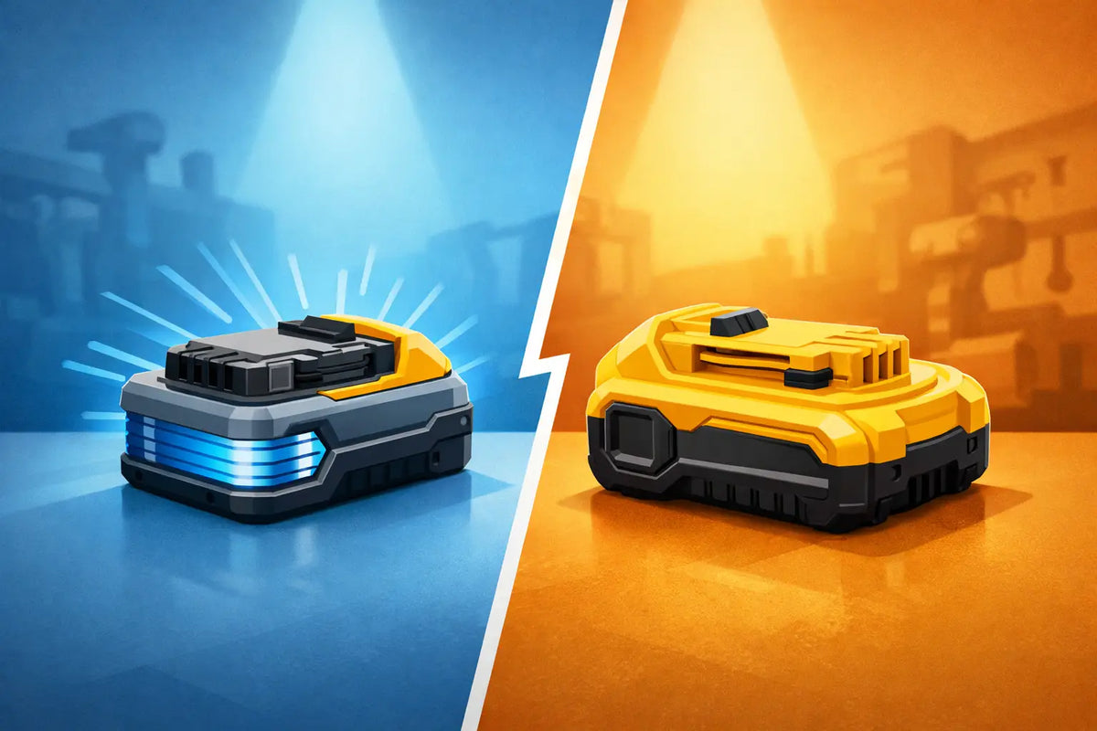 DEWALT POWERSTACK vs. XR Akku: Der Unterschied