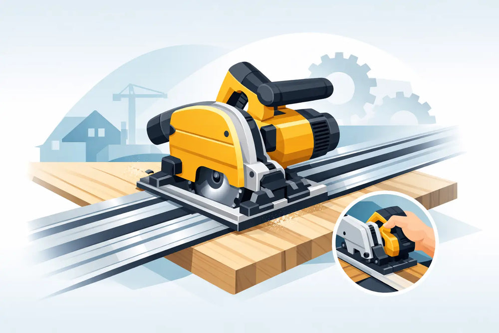 DEWALT Tauchsäge mit Führungsschiene wählen