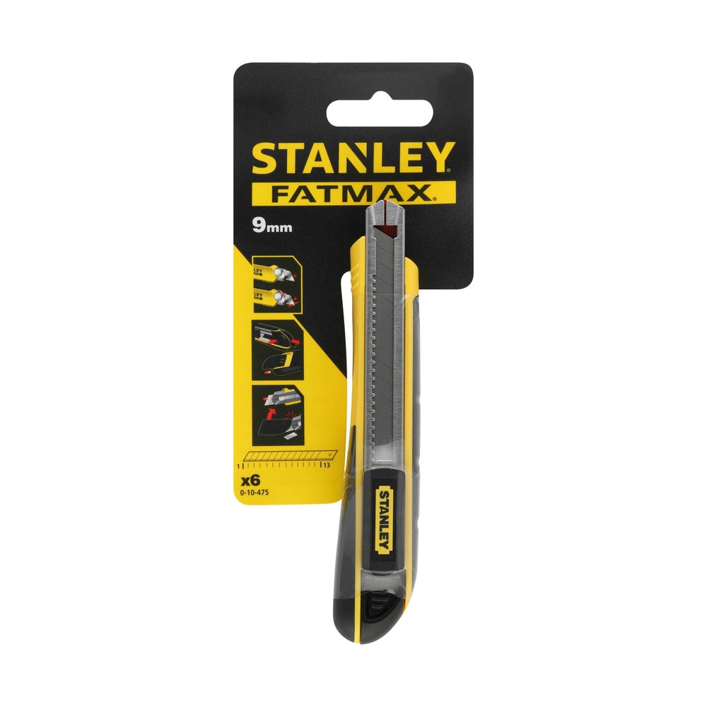 STANLEY Cutter mit Magazin FatMax 9mm 0-10-475
