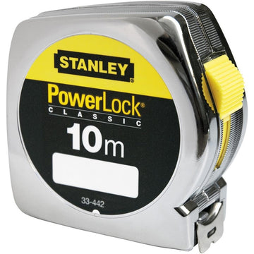 STANLEY Bandmaß Powerlock Kunststoff 10m/25mm 0-33-442