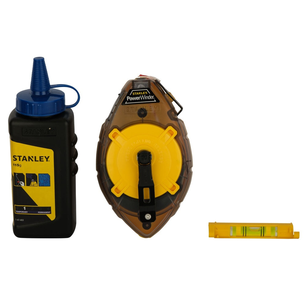 STANLEY Schlagschnur-Set PowerWinder 30m 0-47-465