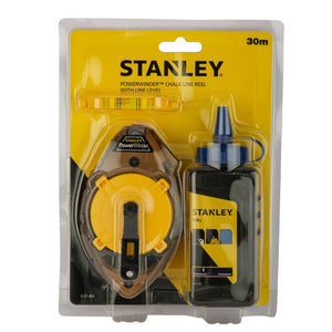 STANLEY Schlagschnur-Set PowerWinder 30m 0-47-465