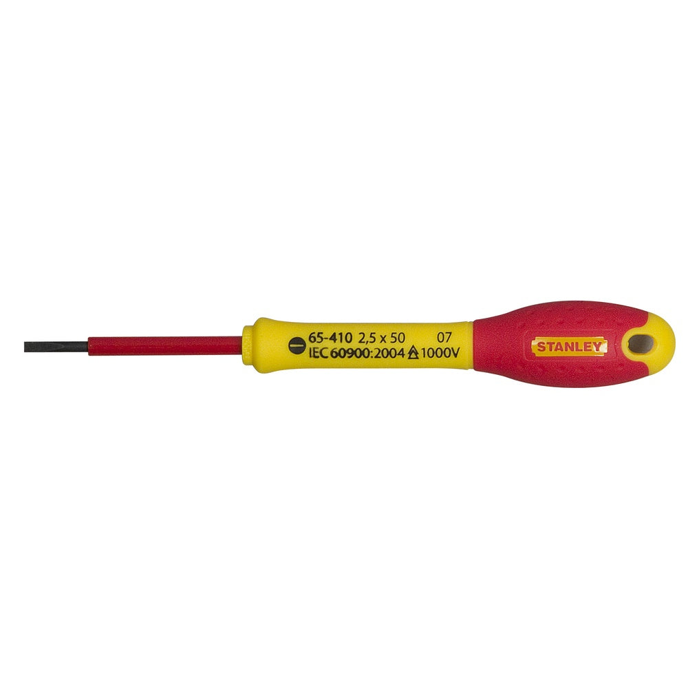 STANLEY Schraubendreher FatMax isoliert 2,5x50mm 0-65-410