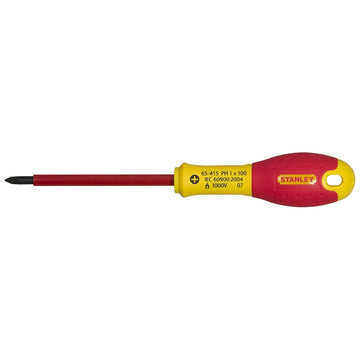 STANLEY Schraubendreher FatMax isoliert PH0 75mm 0-65-414