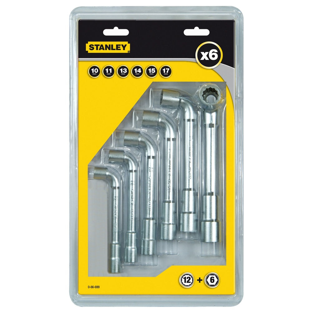 STANLEY Sechskantschlüssel-Set 6-tlg gebogen 0-86-699