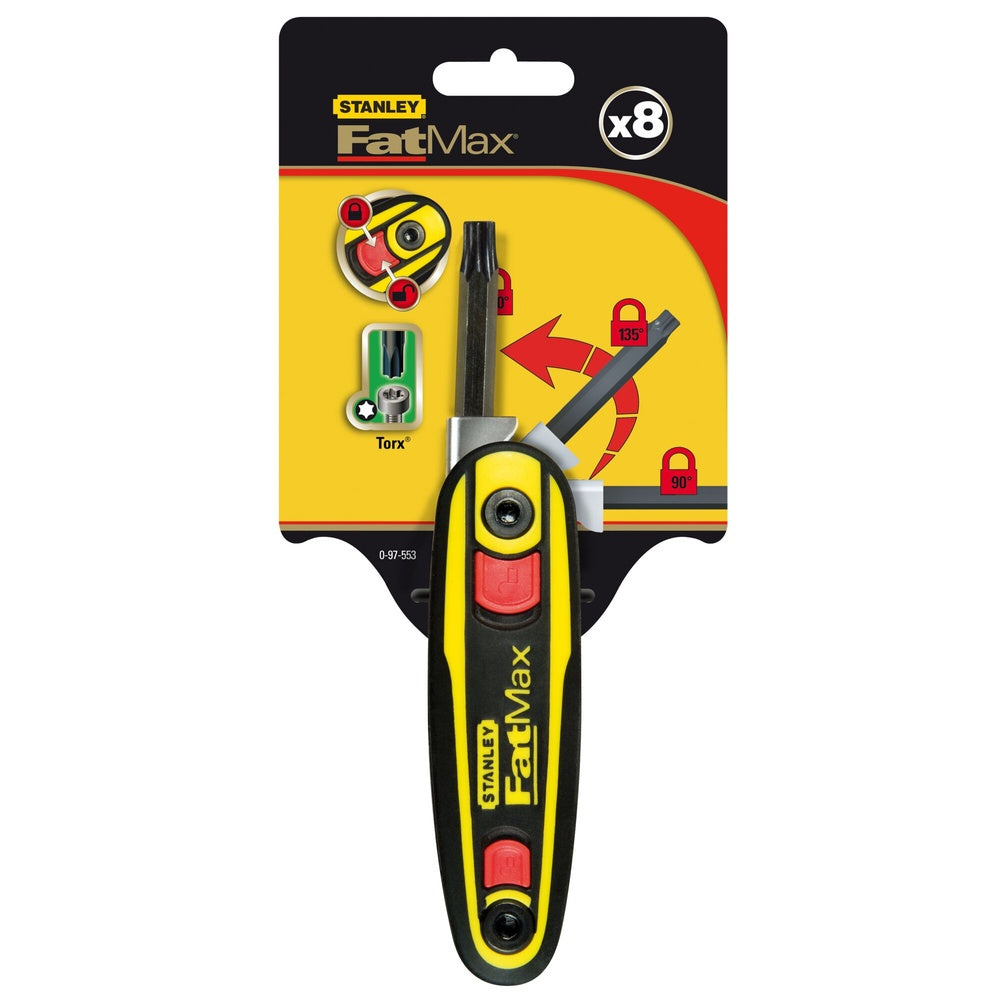 STANLEY Stiftschlüssel-Set Torx 8-tlg 0-97-553