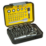STANLEY Bit-Satz 39-tlg Bithalter + Miniknarre 1-13-906
