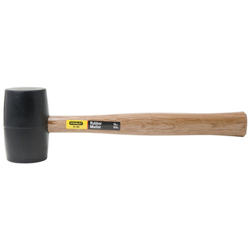 STANLEY Gummihammer mit schwarzem Kopf 454g 1-51-104