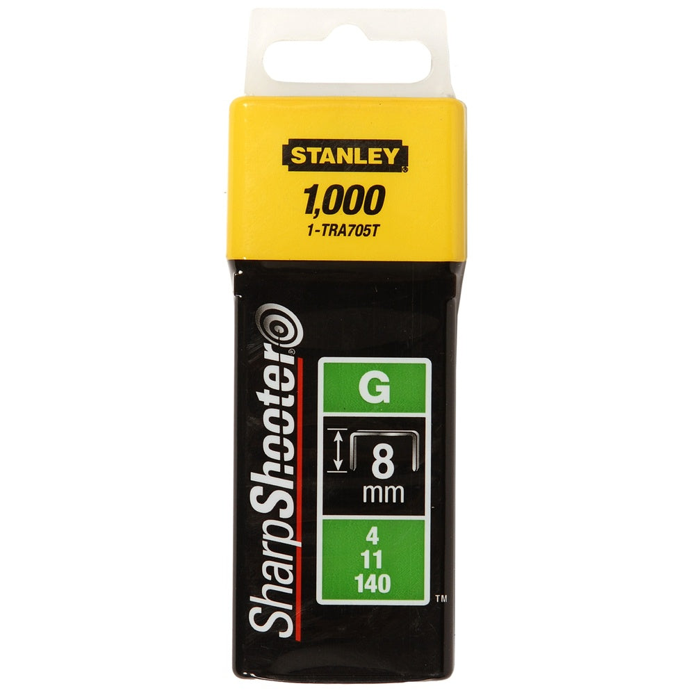 STANLEY Klammern Typ G 8mm 1000 St 1-TRA705T