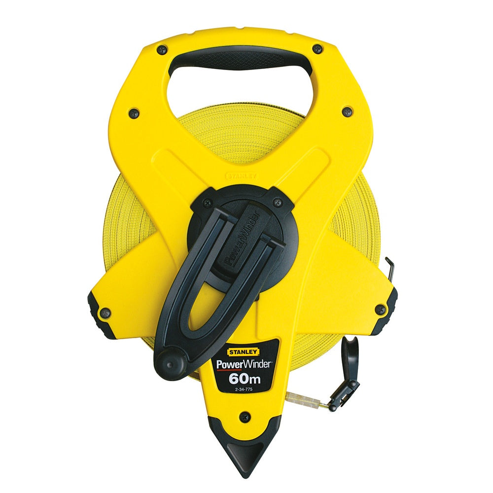 STANLEY Bandmaß PowerWinder Fiberglas 60m 2-34-775