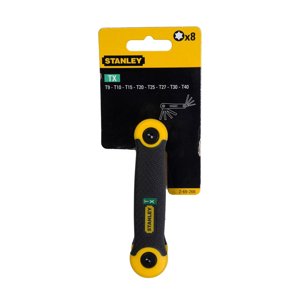 STANLEY Stiftschlüssel-Set Torx 8-tlg 2-69-266