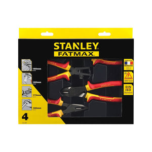 STANLEY Zangenset VDE FatMax, 4-teilig 4-84-489