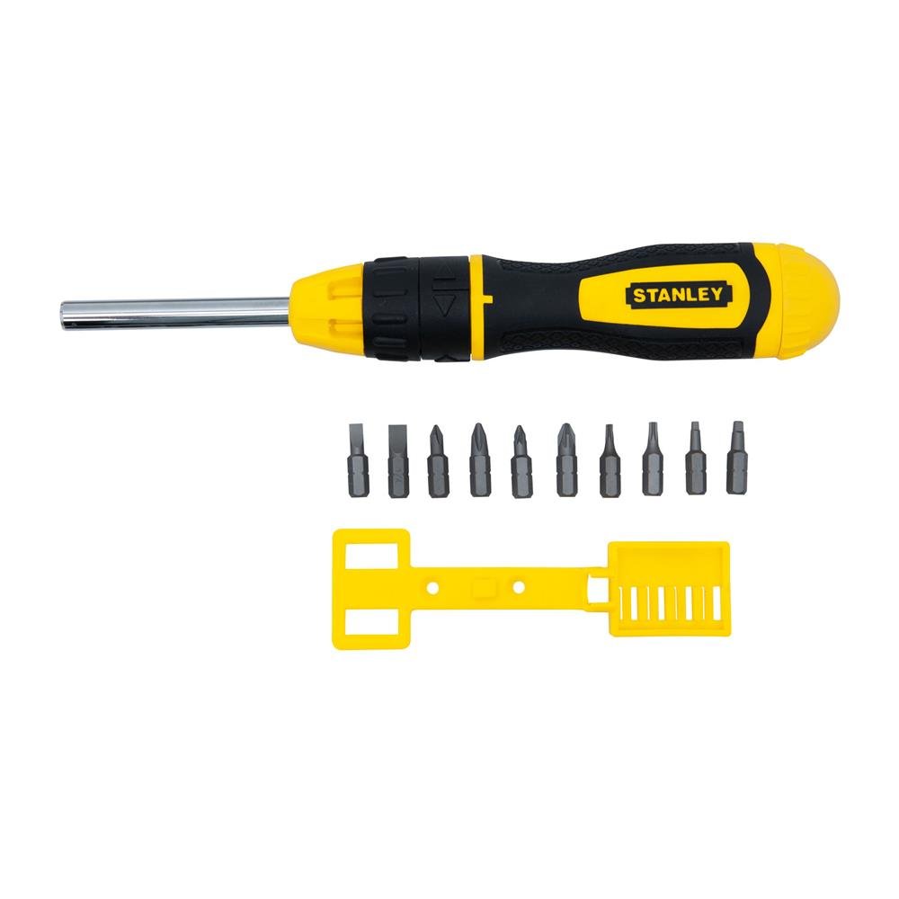 STANLEY STANLEY RATCHET MULTIBIT - 10 BITS 0-68-010