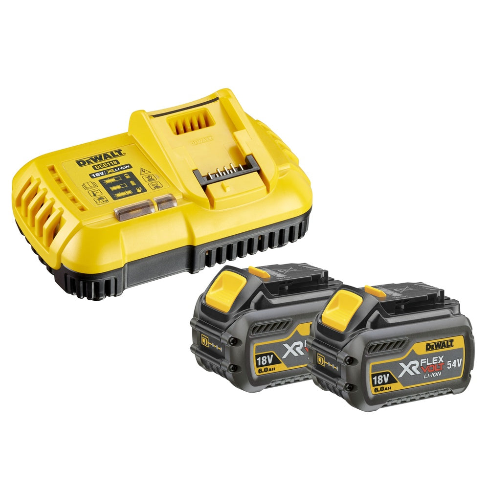 DEWALT Starter-Set 2x Akku 54V /108 Wh DCB118T2-QW