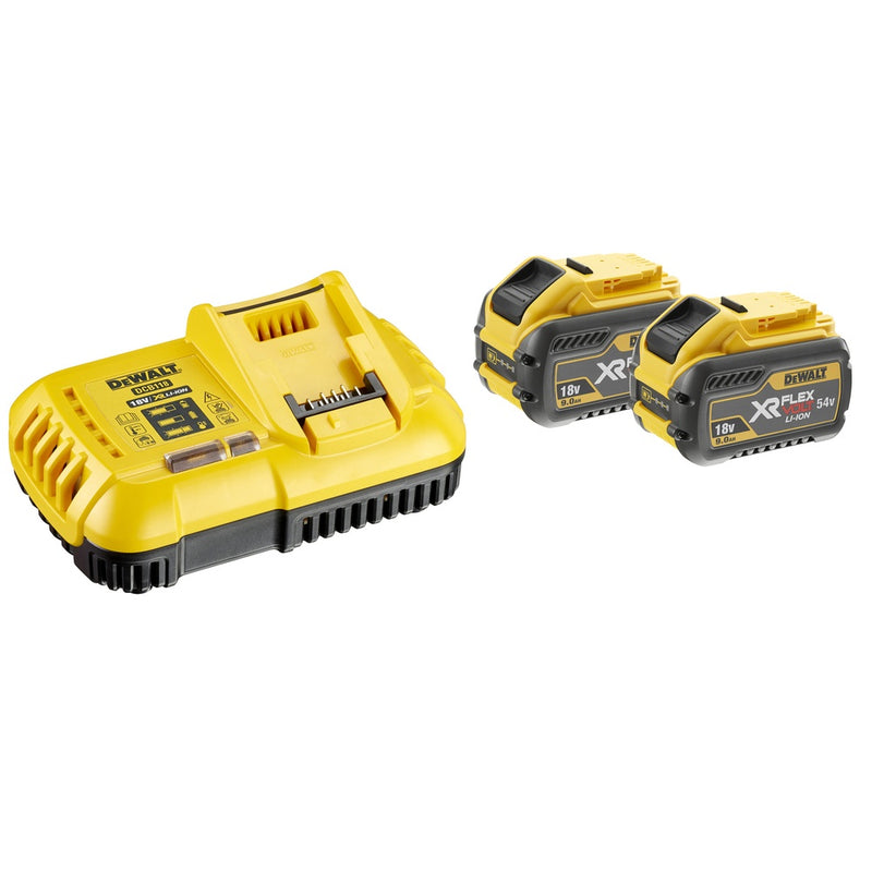 DEWALT Starter-Set 2x Akku 54V /162 Wh DCB118X2-QW