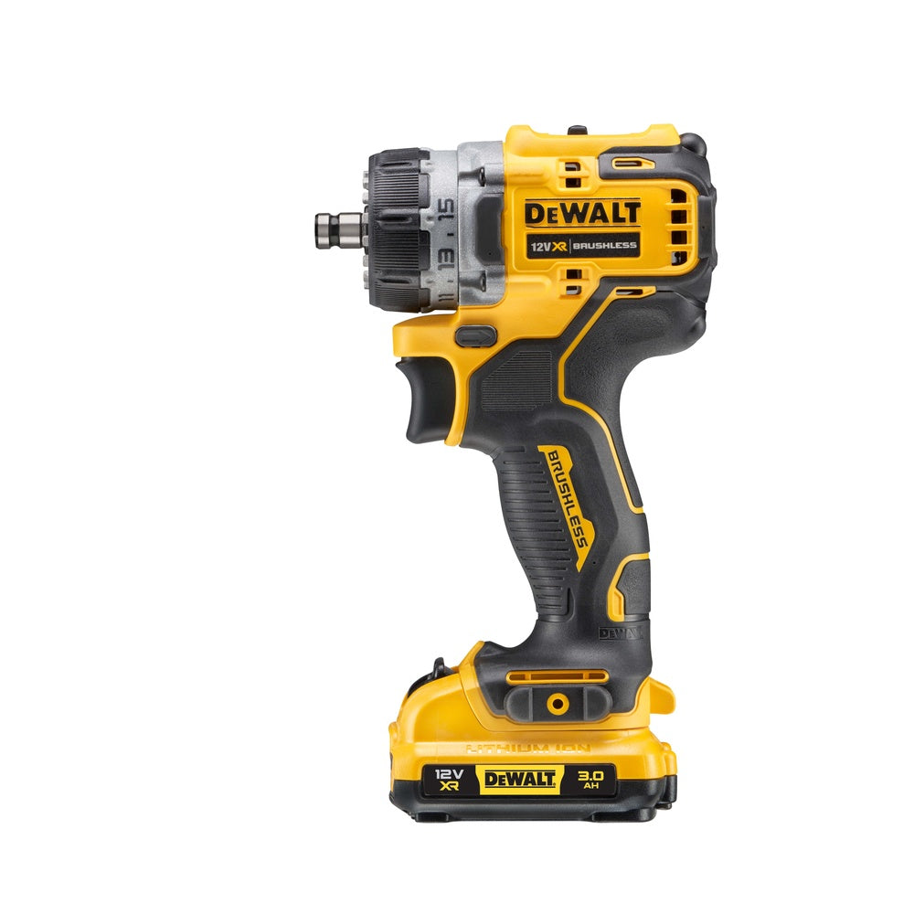 DEWALT Akku-Bohrschrauber, 4 Köpfe, 12 Volt DCD703L2T-QW