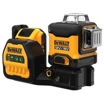 DEWALT Multilinienlaser, Grün, 3x360°, 18V DCE089D1G18-QW