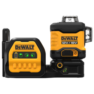 DEWALT Multilinienlaser, Grün, 3x360°, 18V DCE089D1G18-QW