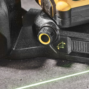 DEWALT Multilinienlaser, Grün, 3x360°, 18V DCE089D1G18-QW