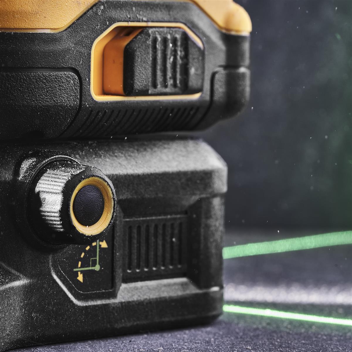 DEWALT Multilinienlaser, Grün, 3x360°, 18V DCE089NG18-XJ