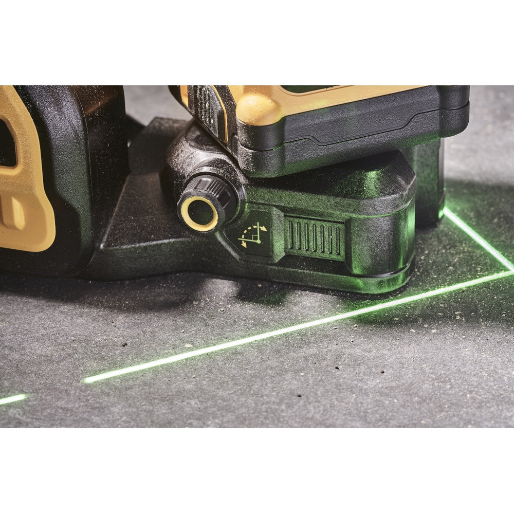 DEWALT Multilinienlaser, Grün, 3x360°, 18V DCE089D1G18-QW