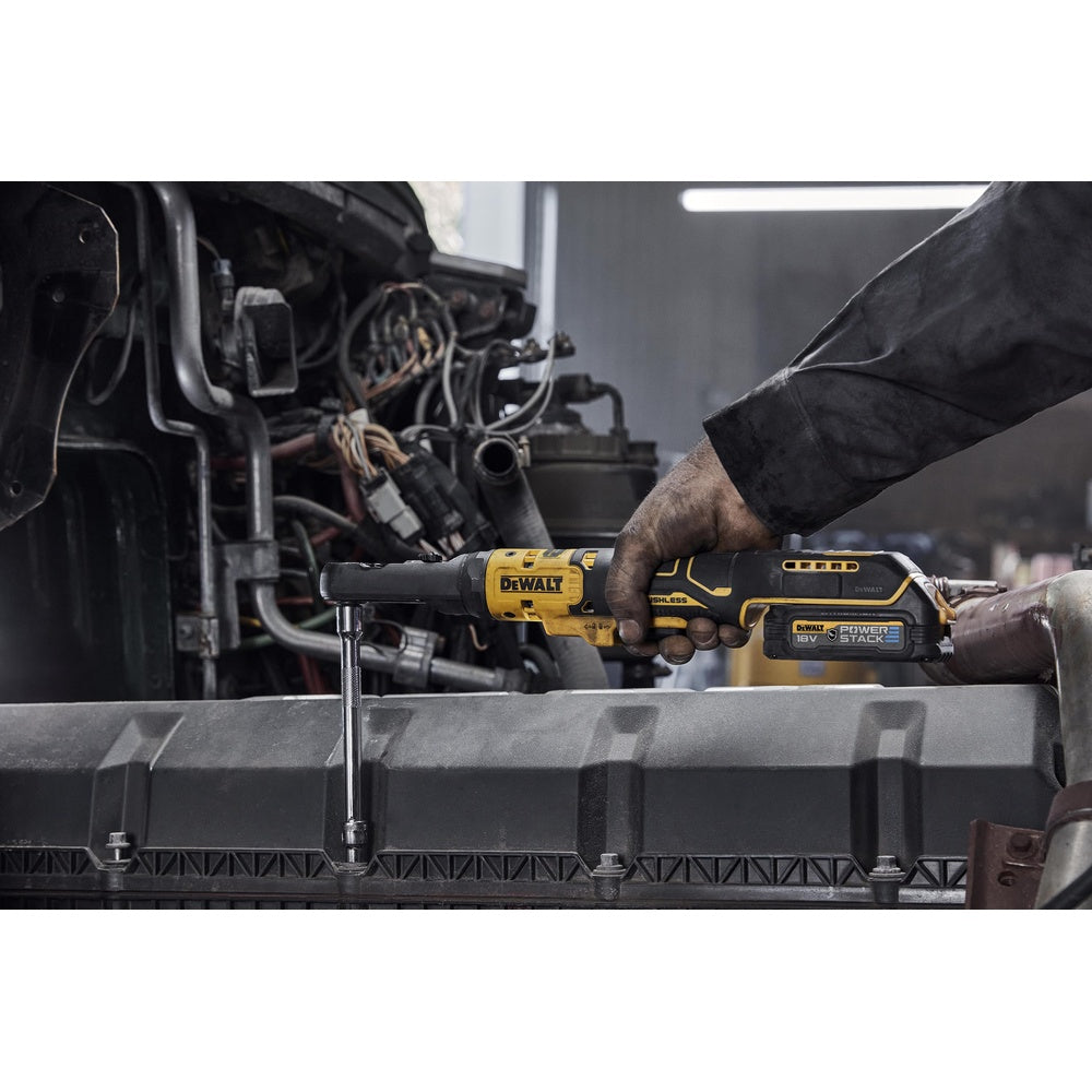 DEWALT Akku-Ratsche, 3/8-1/2Z, 18V / 1,7Ah DCF510E2G-QW