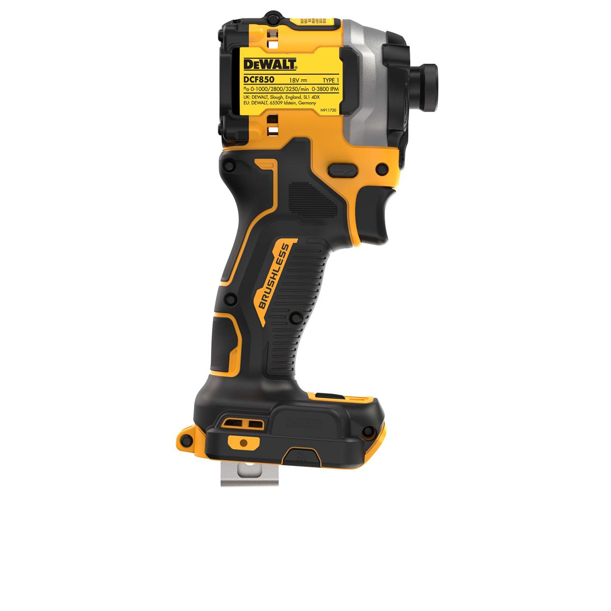 DEWALT Akku-Schlagschrauber (1/4), 18 Volt DCF850NT-XJ