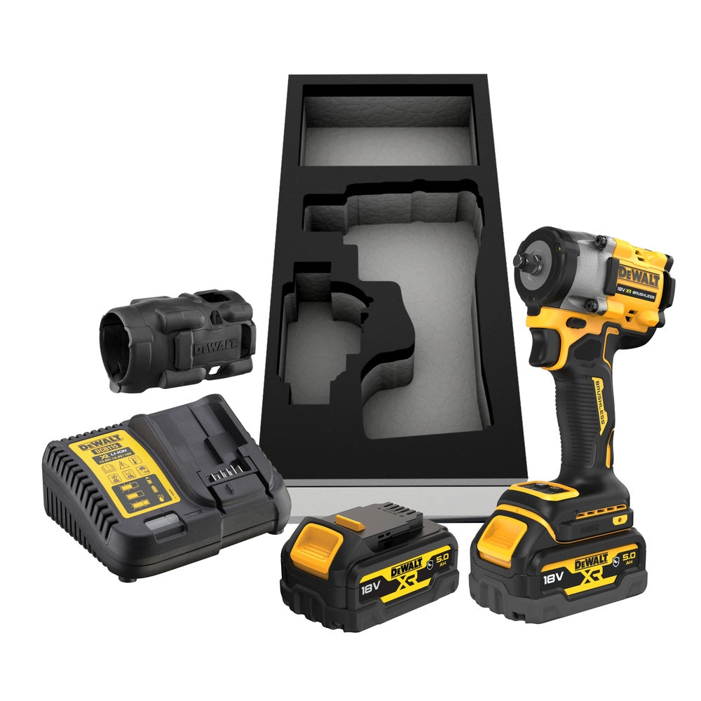 DEWALT Akku-Schlagschrauber, 3/8", 18V / 5Ah DCF923P2G-QW"